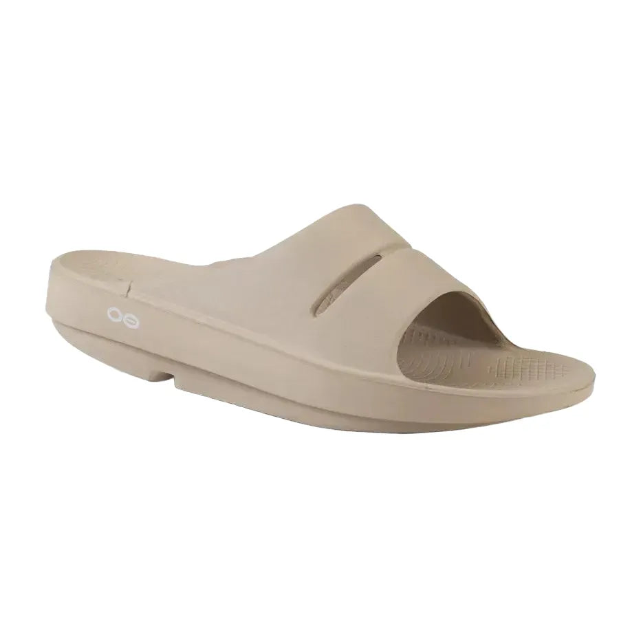 OOFOS Unisex Ooahh Slide Sandals in Nomad