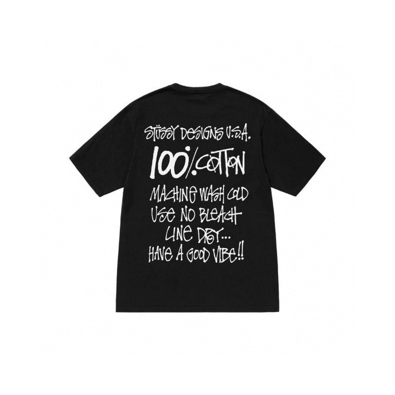 Stussy T Shirts Casual Loose Couple T Shirts