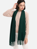 Emerald Green Cashmere Scarf