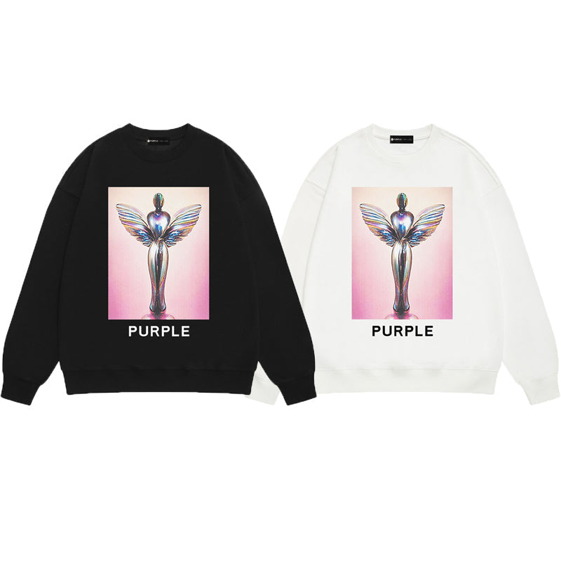 Street style Purple Brand sweatshirts