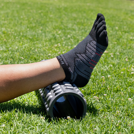 Injinji Men's Ultra Run No-Show in Onyx