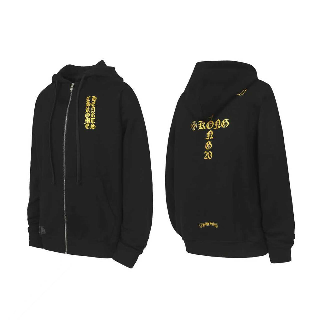 Chrome Hearts New Zip Up Hoodie -K28