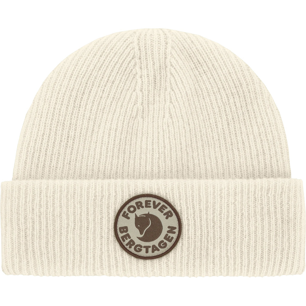 Fjallraven Bergtagen Forever Wool Beanie in Chalk White
