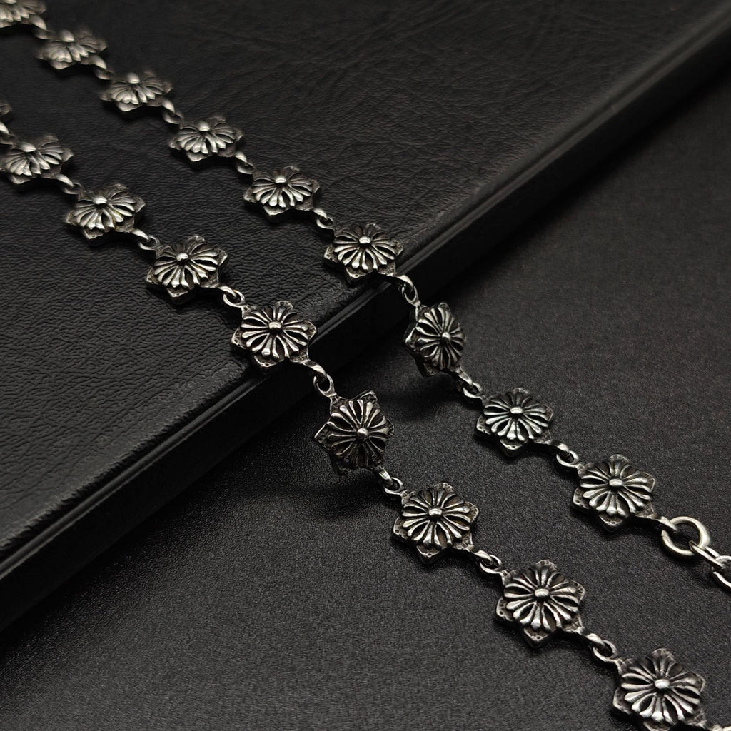 Chrome Hearts old retro Scout Flower bracelet