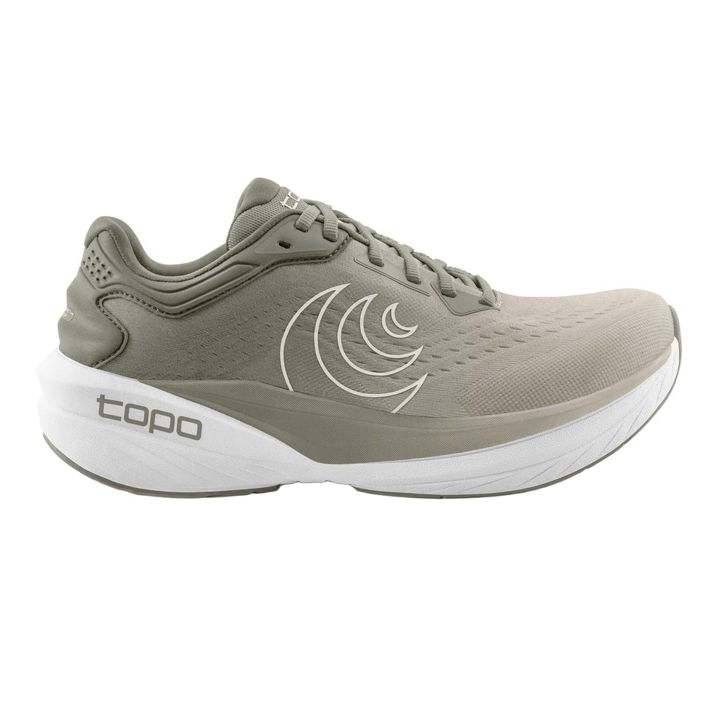 Topo Athletic Men's Phantom 4 Road Training Shoe in Khaki White