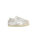 Veja Women's Volley Leather Sneaker in White Natural