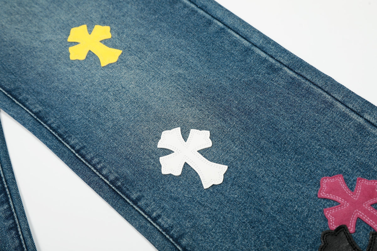Chrome-Hearts NEW Pants 8156