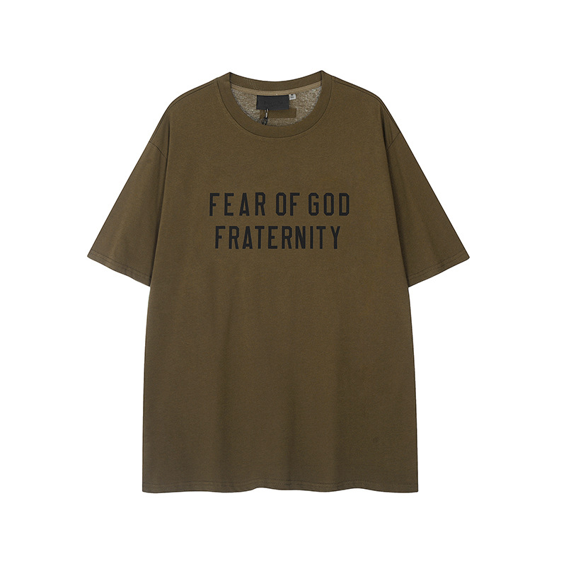 FW24 FRATERNITY T-Shirt / Shorts / Set - Army Green