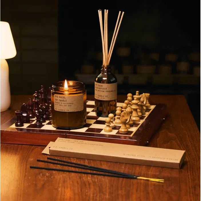P. F. Candle Co. Iris Suede – Standard Candle