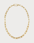 MONICA VINADER Alta Capture Charm 18ct Gold-Vermeil Link Necklace(Gold)