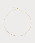 MONICA VINADER Fine Twist 18ct Yellow Gold-Plated Sterling Silver Vermeil Choker Necklace(Gold)