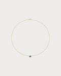 MONICA VINADER Odyssey 18ct Yellow-Gold Vermeil and Onyx Chain Necklace(Small/Green)
