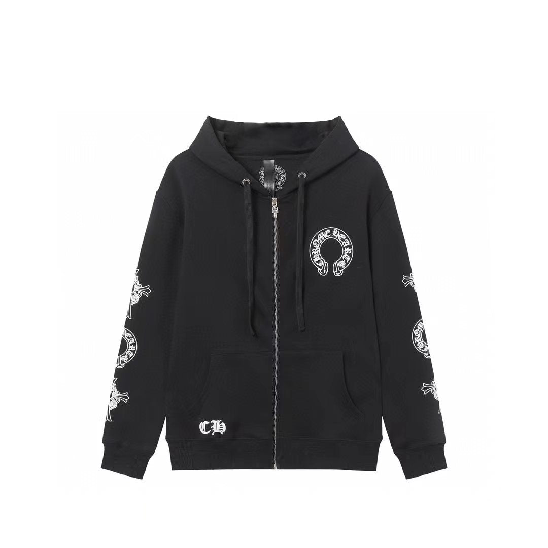 Chrome Hearts New Zip Up Hoodie -851