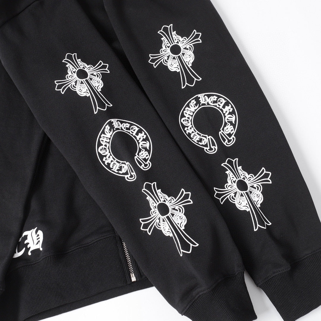 Chrome Hearts New Zip Up Hoodie -851